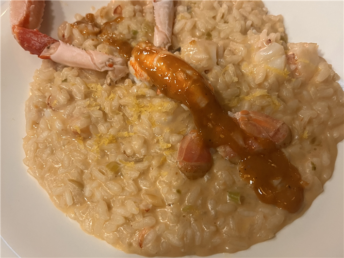 langoustine risotto